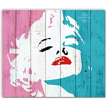 Панно в стиле Голливуд Creative Wood Pop-art Pop-art - 9 Мерилин Монро